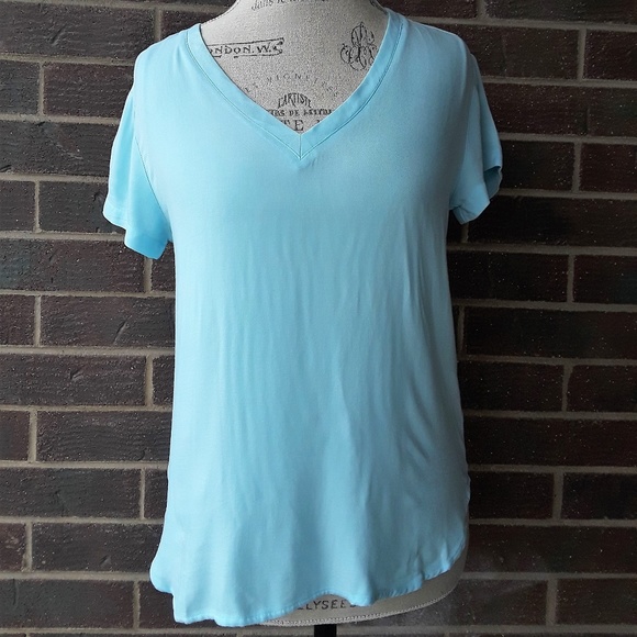 Anthropologie Cloth & Stone V-Neck Top - Picture 1 of 4